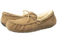 2016 UGG Moccasin Slippers for Men - Olsen - Chestnut Suede Sale Online